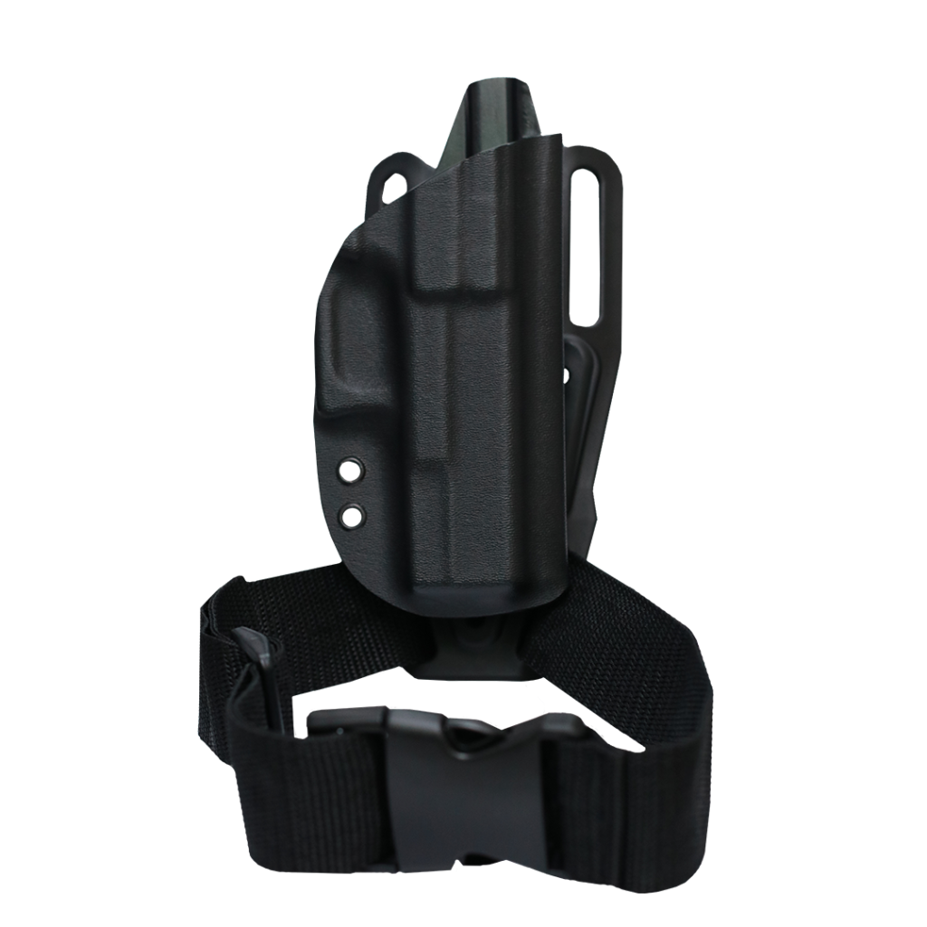 Kydex Coldre Externo Plataforma Hawk - com fita de perna