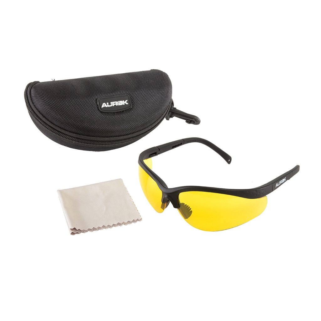 Óculos de Proteção AUROK amarelo