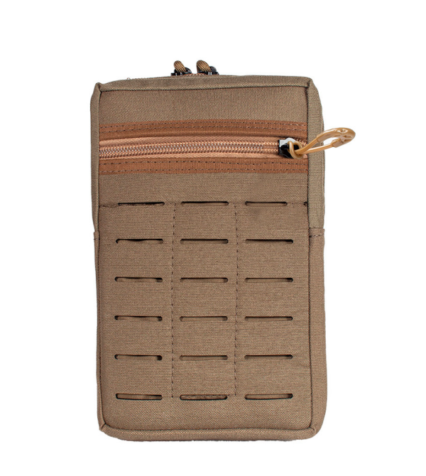 Warfare Bolso Vertical 2 Zip Coyote